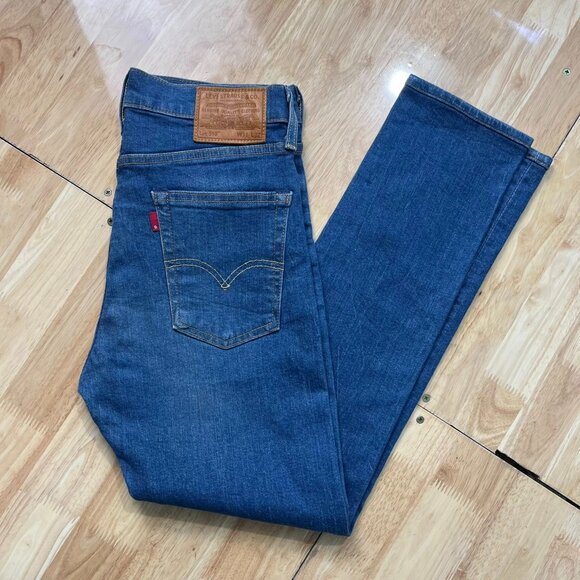 Denim - Stretch Blue Slim Jeans – High Waist – Size M